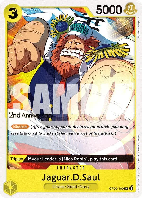 Jaguar.D.Saul Promos: Emperors in the New World card