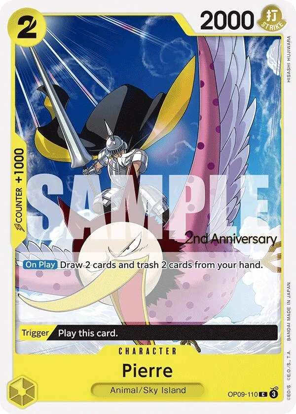 Pierre Promos: Emperors in the New World card