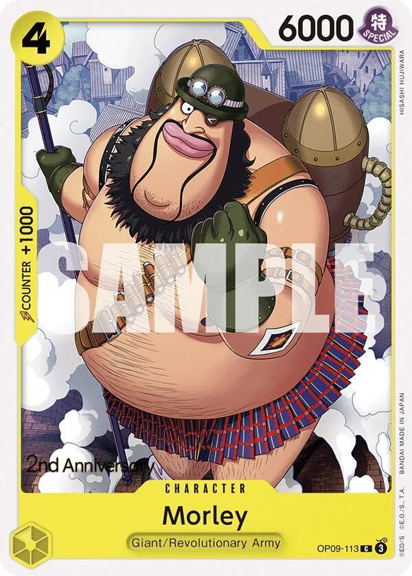 Morley Promos: Emperors in the New World card