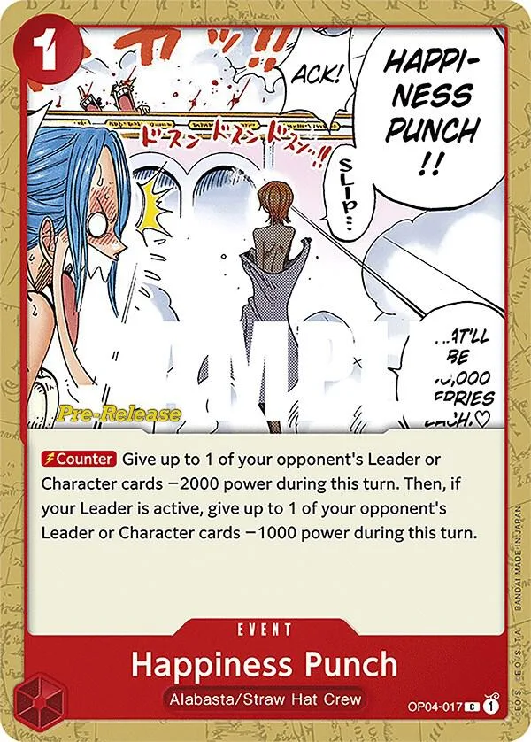 Happiness Punch Promos: Kingdoms of Intrigue card