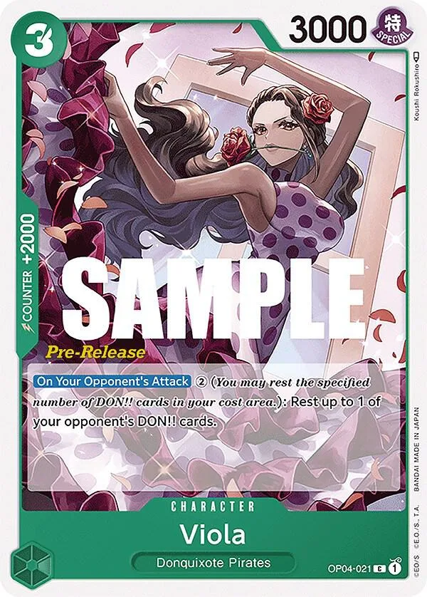 Viola Promos: Kingdoms of Intrigue card