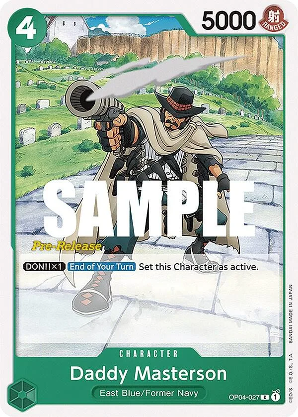 Daddy Masterson Promos: Kingdoms of Intrigue card