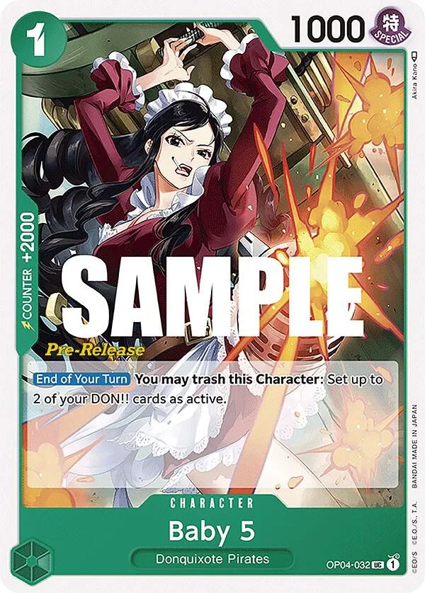 Baby 5 Promos: Kingdoms of Intrigue card