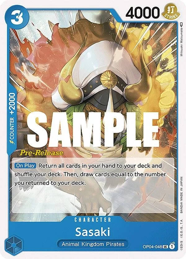 Sasaki Promos: Kingdoms of Intrigue card