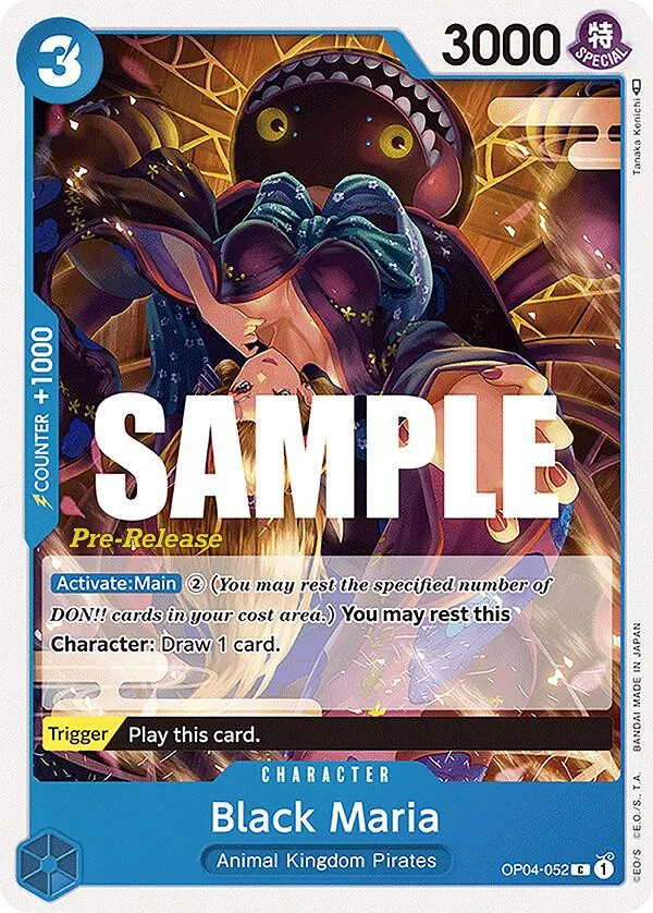 Black Maria Promos: Kingdoms of Intrigue card