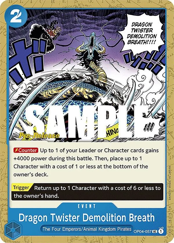 Dragon Twister Demolition Breath Promos: Kingdoms of Intrigue card