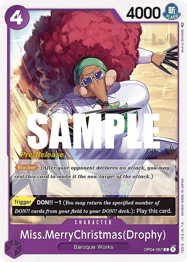 Miss.MerryChristmas(Drophy) Promos: Kingdoms of Intrigue card