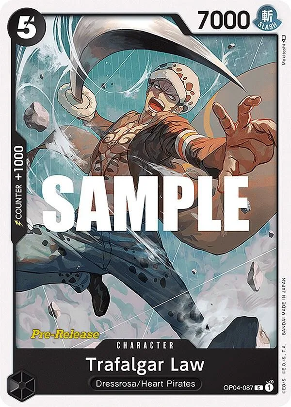 Trafalgar Law Promos: Kingdoms of Intrigue card