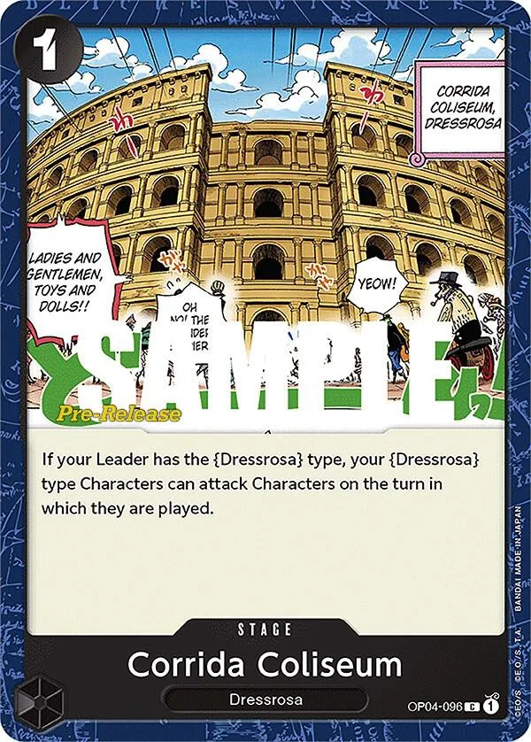 Corrida Coliseum Promos: Kingdoms of Intrigue card