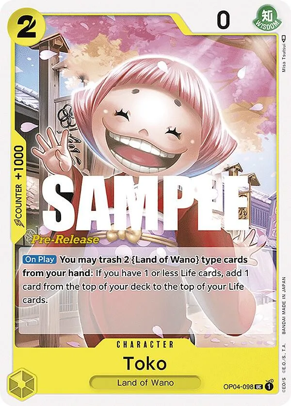 Toko Promos: Kingdoms of Intrigue card