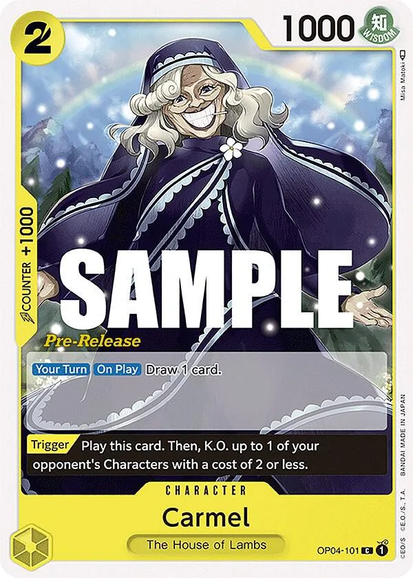 Carmel Promos: Kingdoms of Intrigue card