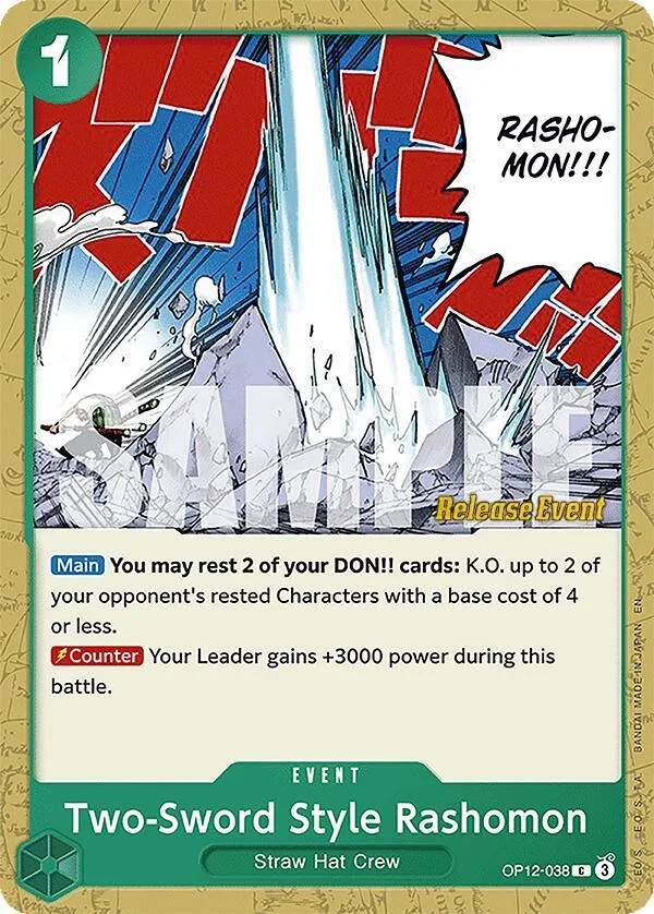 Two-Sword Style Rashomon Promos: Legacy of the Master card