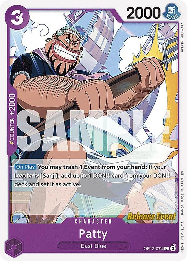 Patty Promos: Legacy of the Master card