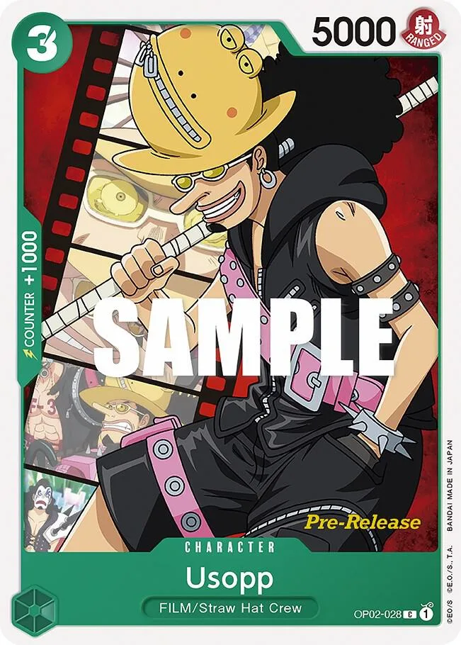 Usopp Promos: Paramount War card