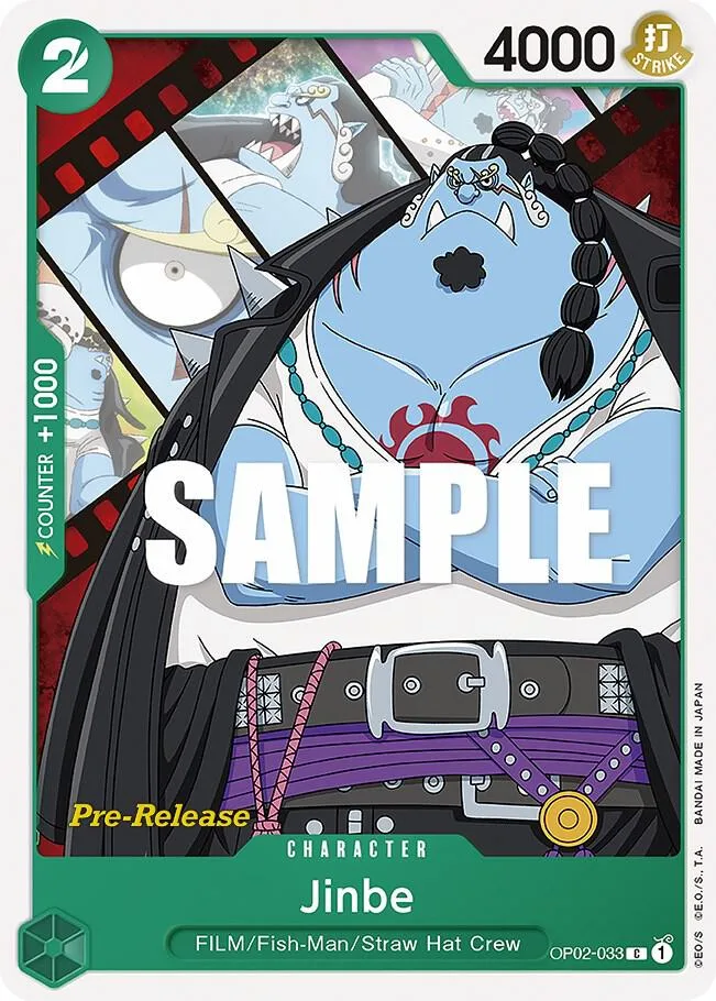 Jinbe Promos: Paramount War card