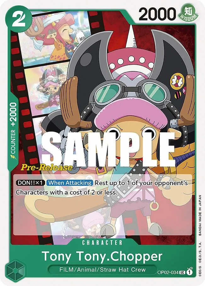 Tony Tony.Chopper Promos: Paramount War card