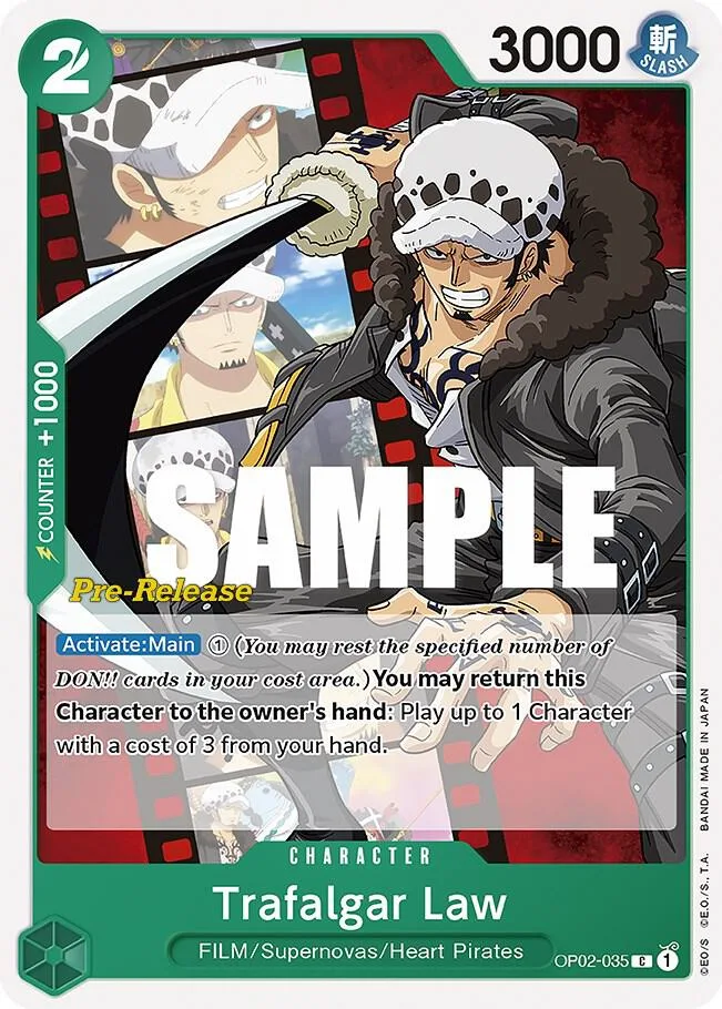 Trafalgar Law Promos: Paramount War card