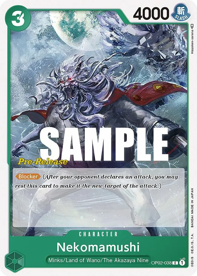 Nekomamushi Promos: Paramount War card