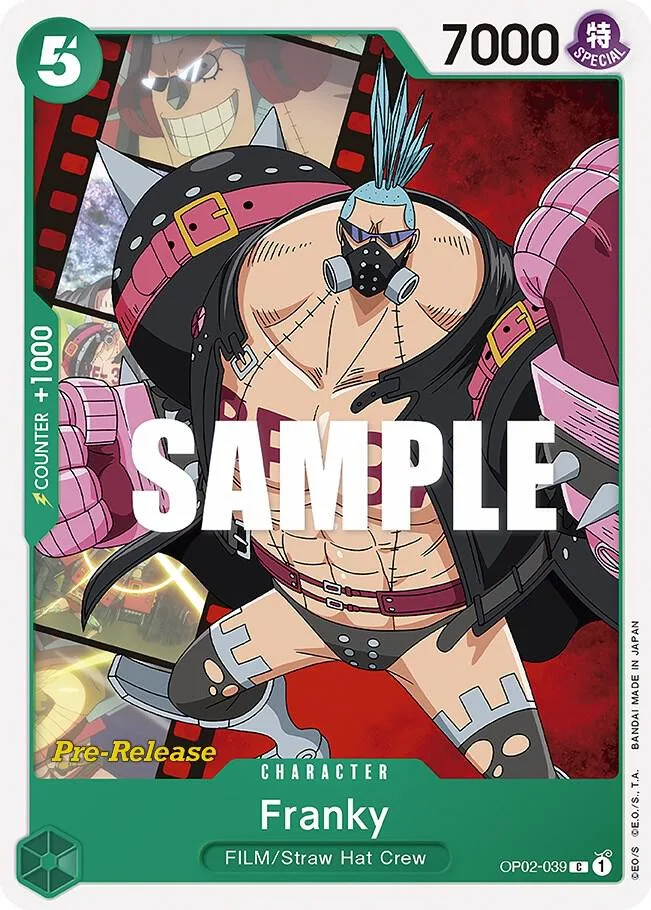Franky Promos: Paramount War card