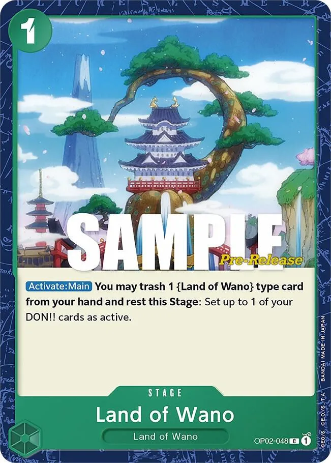 Land of Wano Promos: Paramount War card