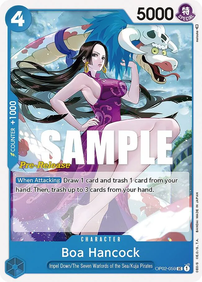 Boa Hancock Promos: Paramount War card