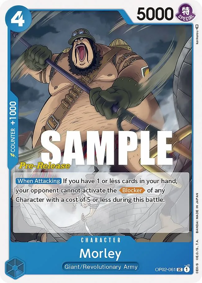 Morley Promos: Paramount War card