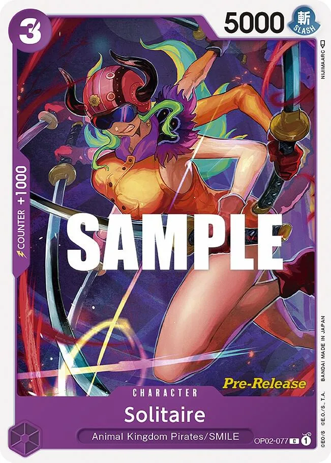 Solitaire Promos: Paramount War card