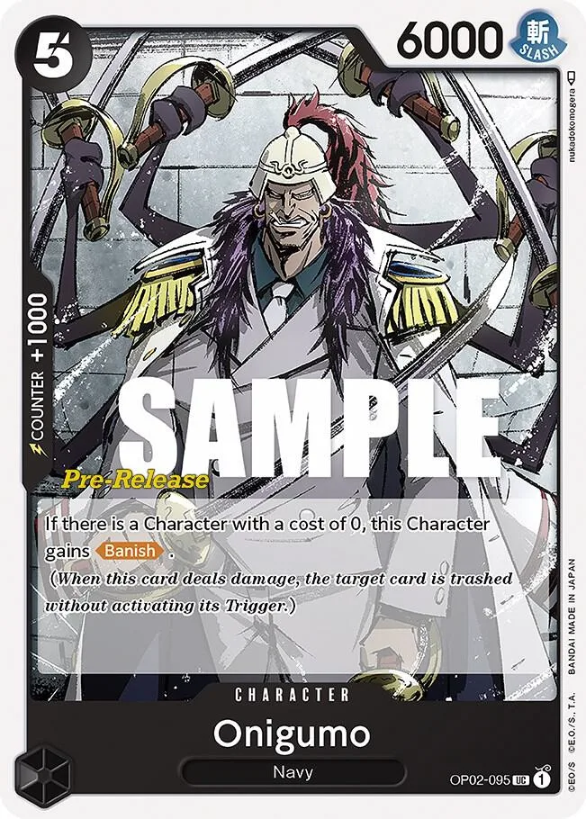 Onigumo Promos: Paramount War card
