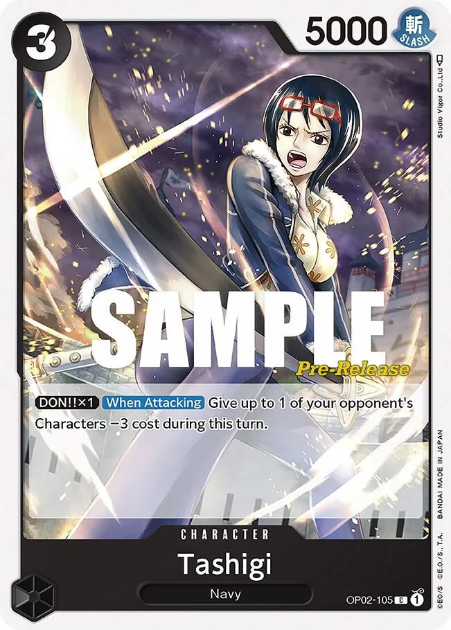 Tashigi Promos: Paramount War card