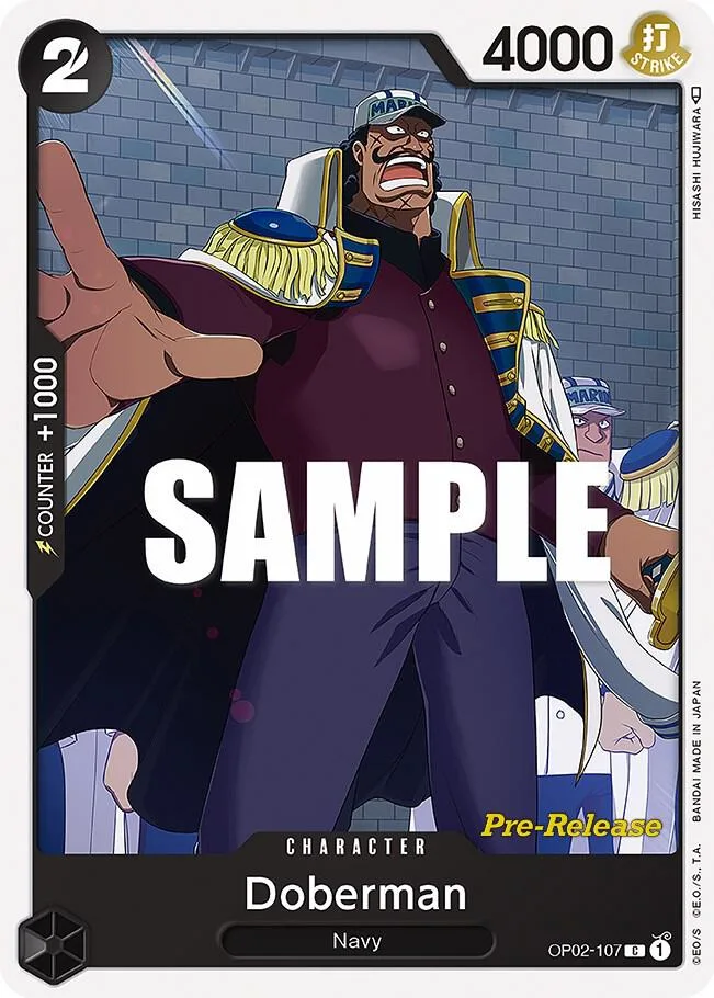 Doberman Promos: Paramount War card