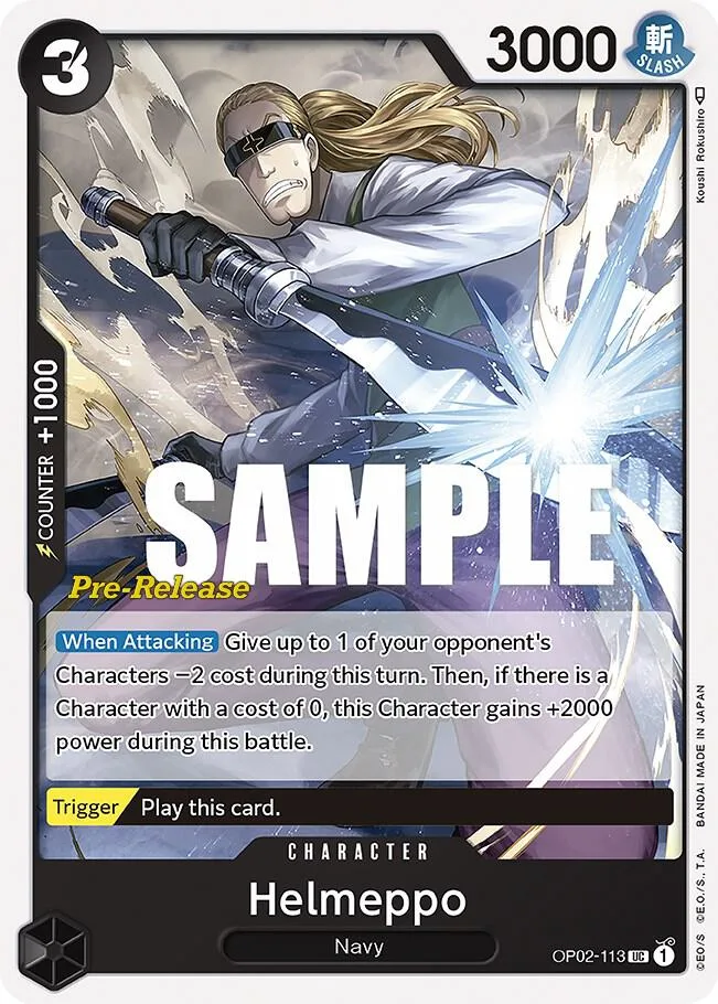 Helmeppo Promos: Paramount War card