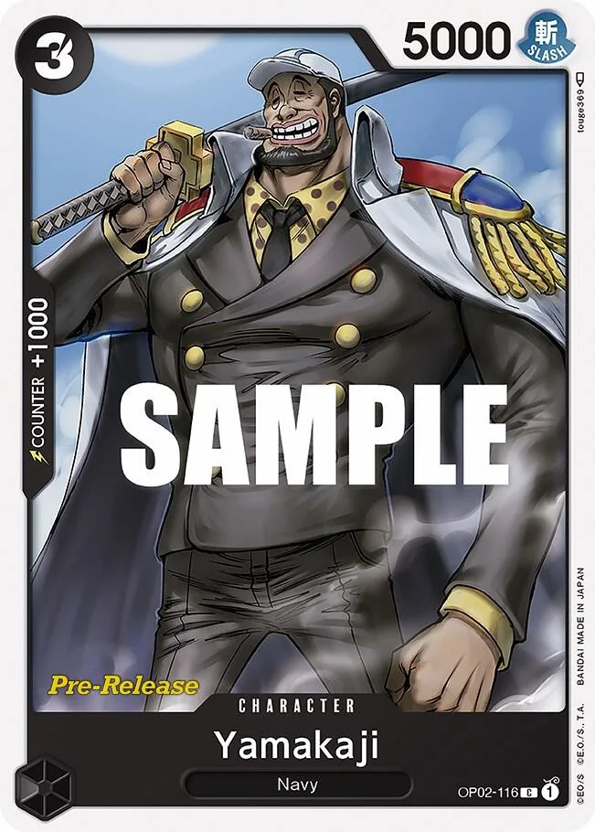 Yamakaji Promos: Paramount War card