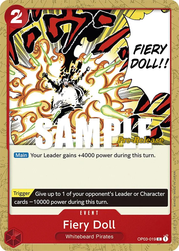 Fiery Doll Promos: Pillars of Strength card