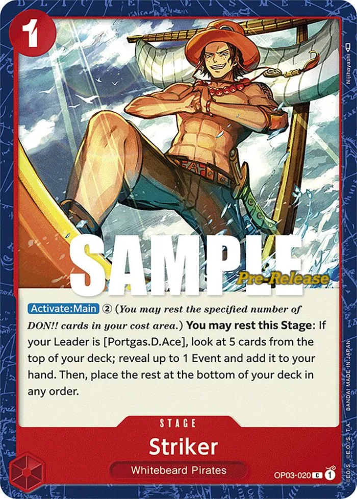 Striker Promos: Pillars of Strength card