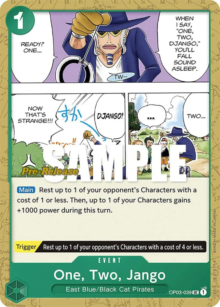 One, Two, Jango Promos: Pillars of Strength card