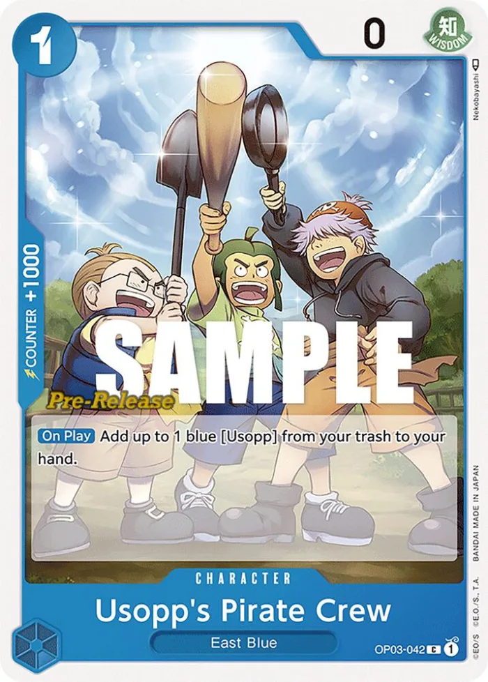 Usopp's Pirate Crew Promos: Pillars of Strength card