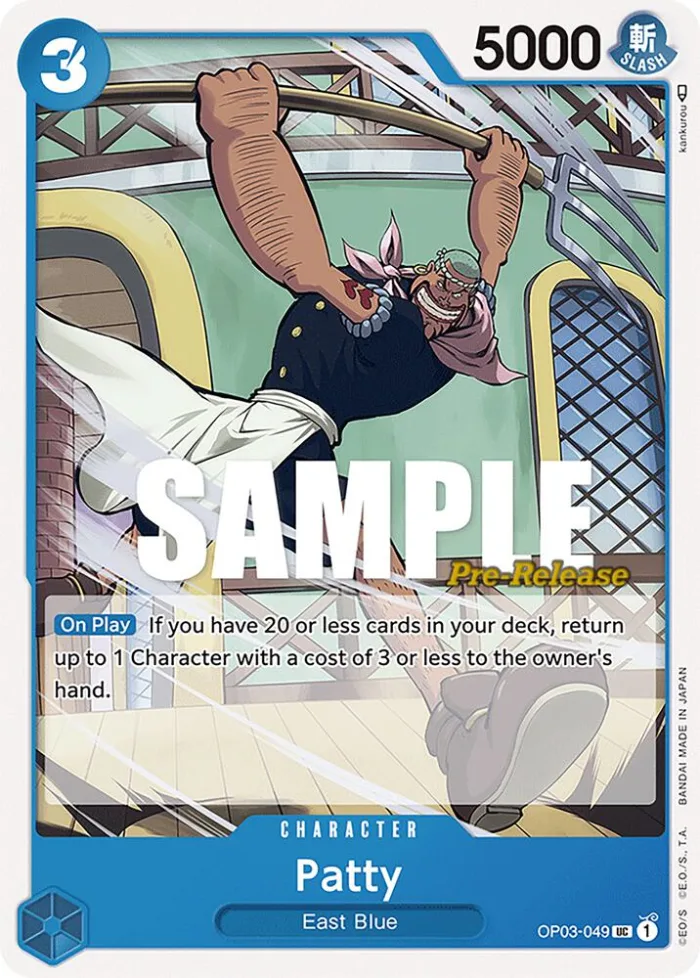 Patty Promos: Pillars of Strength card