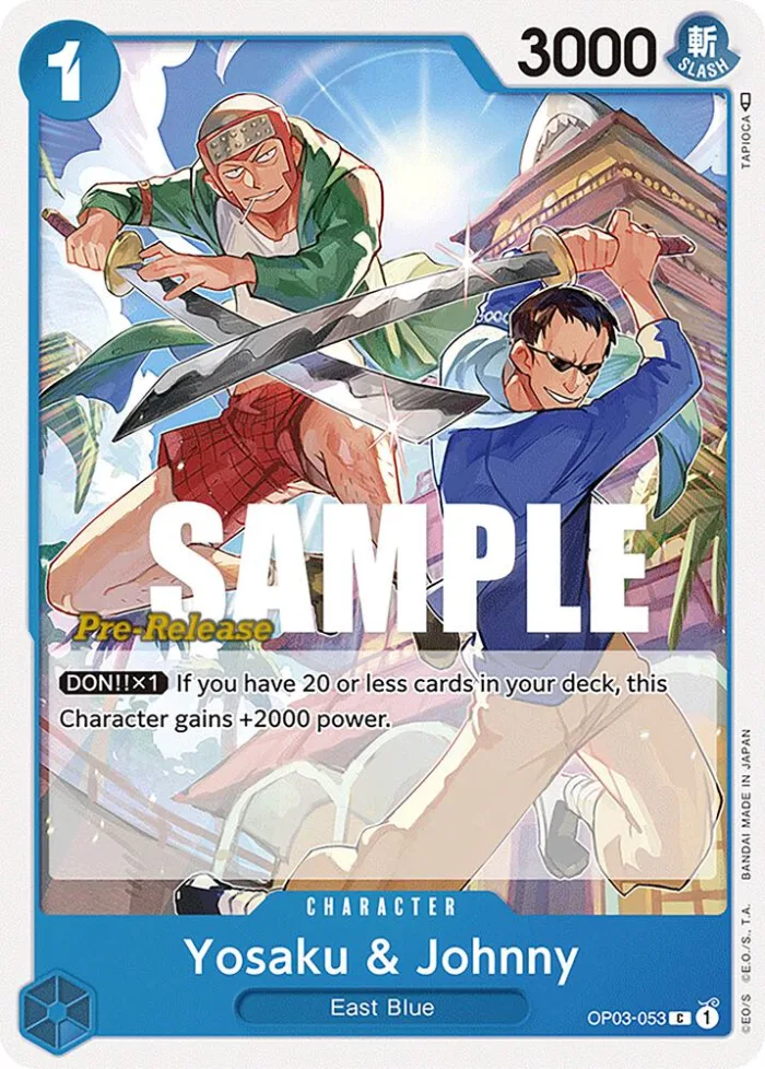 Yosaku & Johnny Promos: Pillars of Strength card