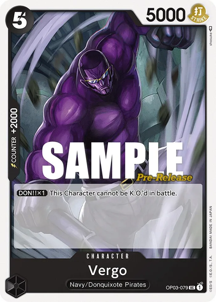 Vergo Promos: Pillars of Strength card