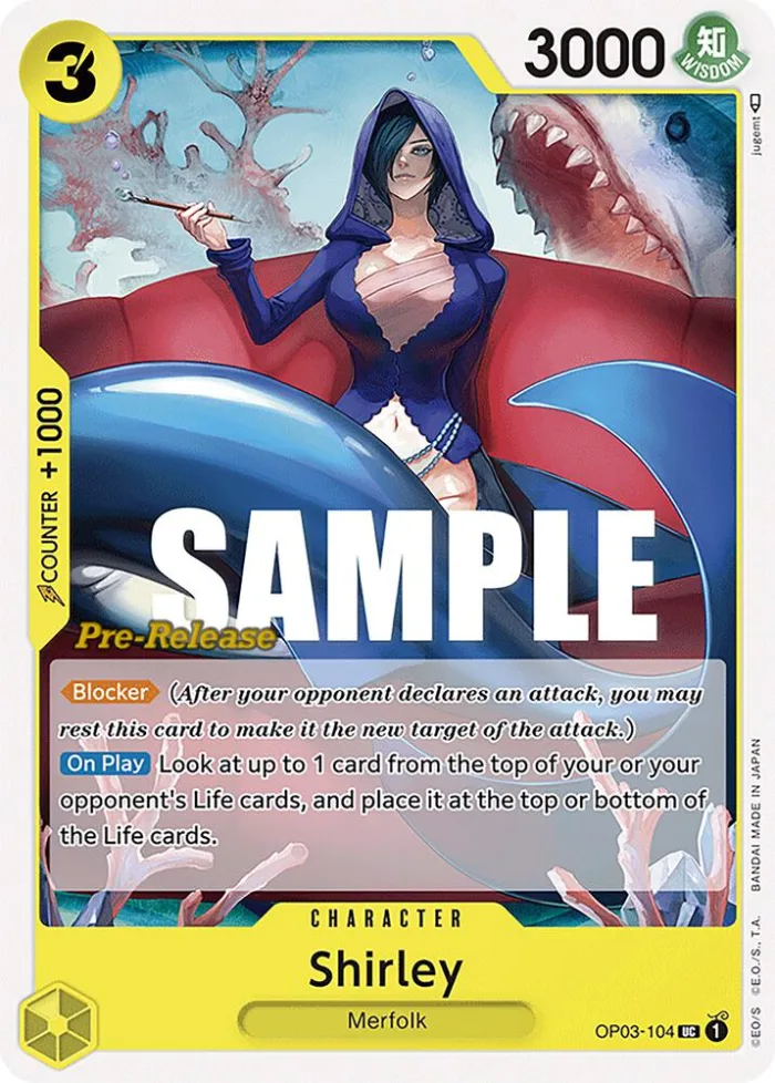 Shirley Promos: Pillars of Strength card