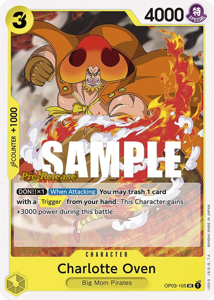 Charlotte Oven Promos: Pillars of Strength card
