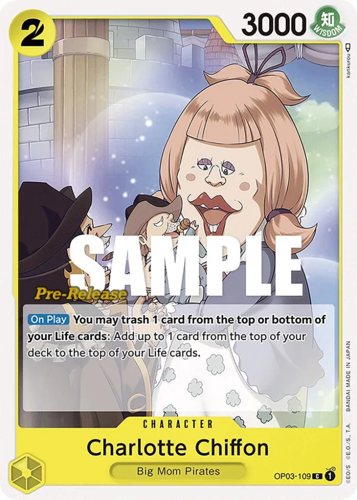 Charlotte Chiffon Promos: Pillars of Strength card