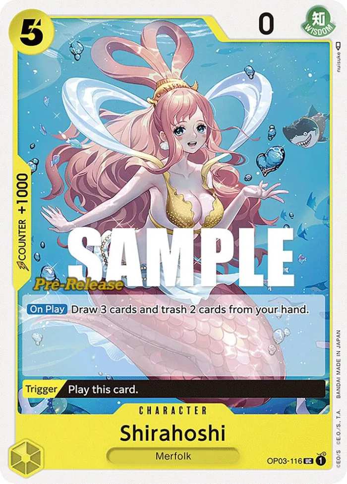 Shirahoshi Promos: Pillars of Strength card