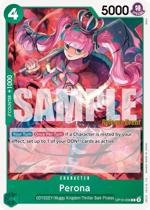 Perona Promos: Royal Blood card