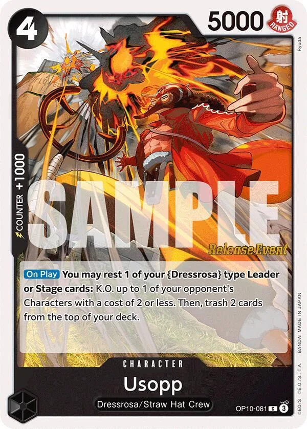 Usopp Promos: Royal Blood card