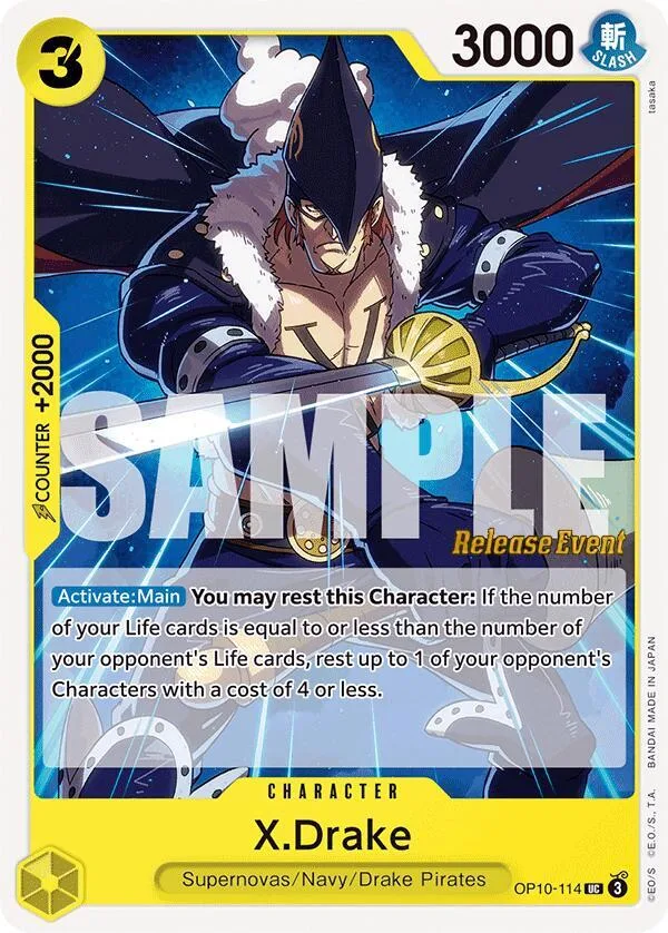 X.Drake Promos: Royal Blood card
