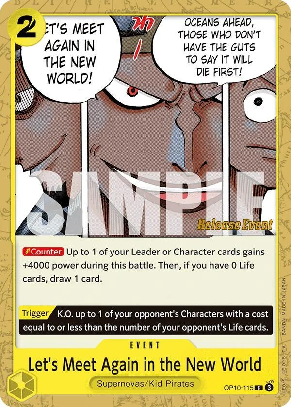 Let's Meet Again in the New World Promos: Royal Blood card