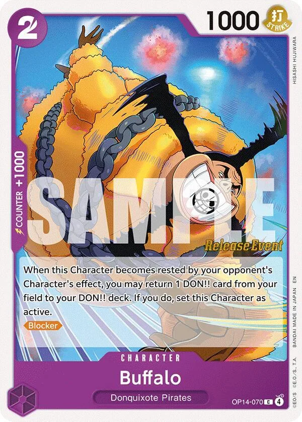 Buffalo Promos: The Azure Sea's Seven card