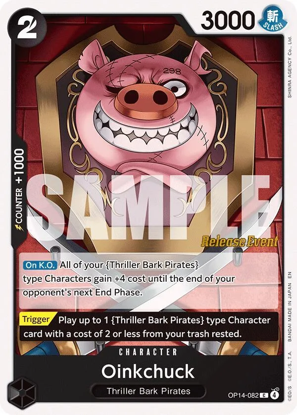 Oinkchuck Promos: The Azure Sea's Seven card