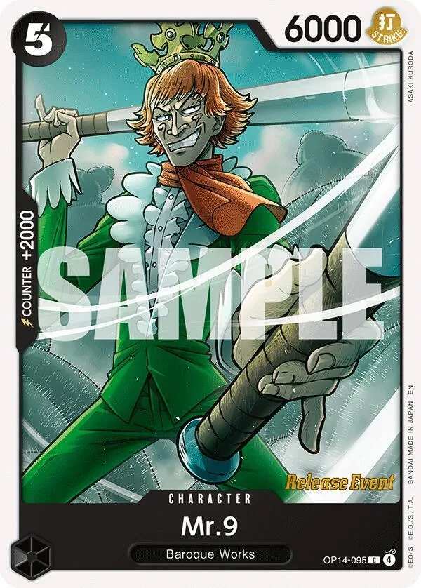 Mr.9 Promos: The Azure Sea's Seven card